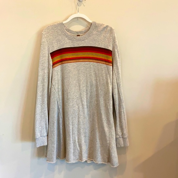 Free People Dresses & Skirts - Free People Sweatshirt dress